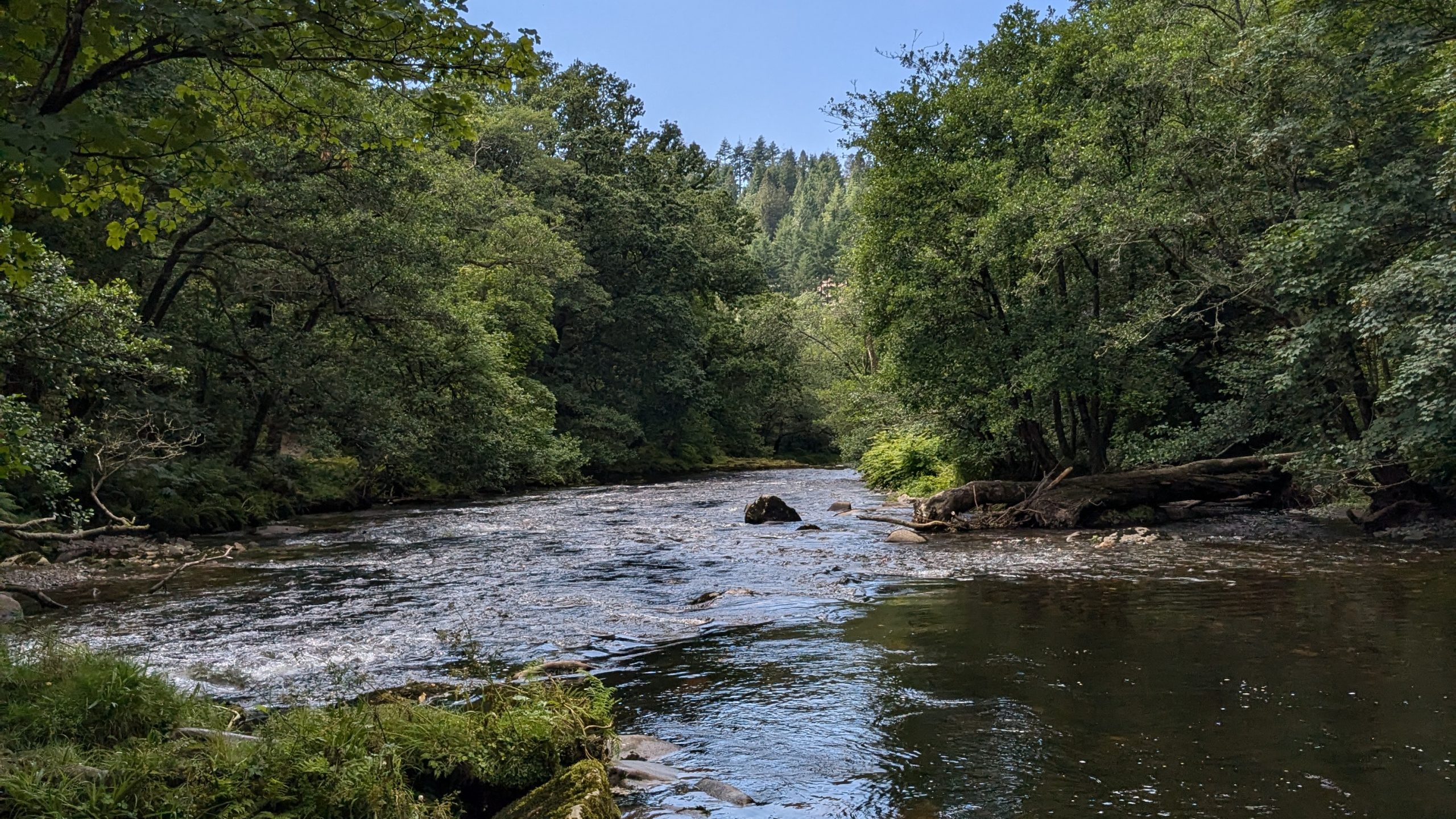 River flowing